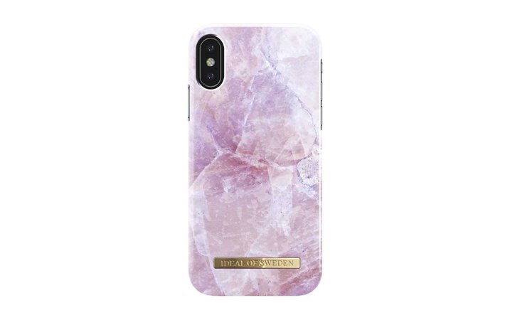 Coque iPhone X Pilion Pink Marble - iDeal Of Sweden