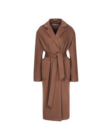 Пальто-халат на подкладке с поясом в интернет-магазине — 12Storeez