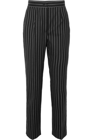 Dolce & Gabbana | Pinstriped wool-blend straight-leg pants | NET-A-PORTER.COM