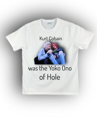 Nirvana Hole grunge music band tees t-shirt top