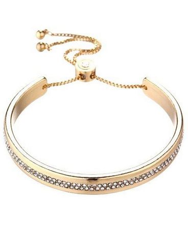 Nicole Miller Bracelet with All Over Glass Accents - Macy's