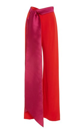 Wide Leg Sash Pant by Brandon Maxwell | Moda Operandi