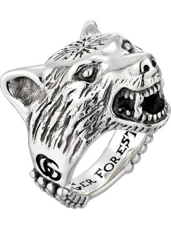 Gucci Wolf ring