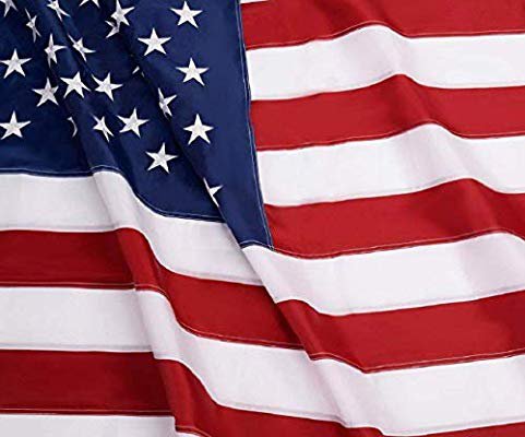 Amazon.com : American Flag: Longest Lasting US Flag Made from Nylon - Embroidered Stars - Sewn Stripes - UV Protection Perfect for Outdoors! USA Flag (5x8 ft) : Garden & Outdoor