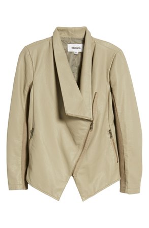 BB Dakota Gabrielle Faux Leather Asymmetrical Jacket | Nordstrom
