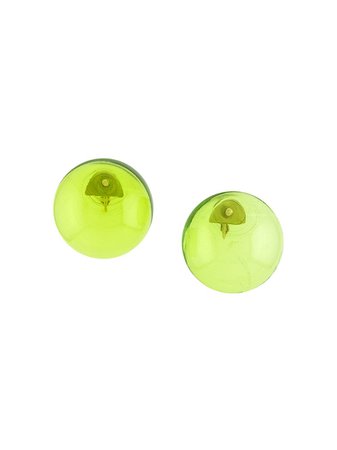 Nina Ricci bauble earrings green & green 20EBB0064MET005U5085 - Farfetch