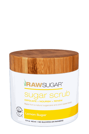 Sugar Scrub – Lemon Sugar – Raw Sugar Living