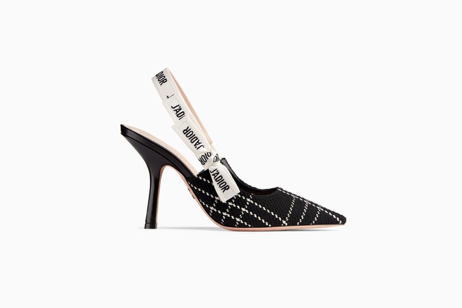 J'Adior tartan wool high-heeled shoe - Dior