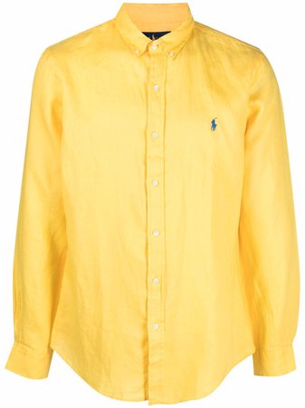 Polo Ralph Lauren embroidered-pony shirt - FARFETCH