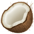 🥥 Coconut Emoji (Apple)
