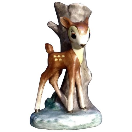 Rare Goebel 1950’s BAMBI Deer Bud Vase Walt Disney Vintage Germany : Gumgumfuninthesun | Ruby Lane
