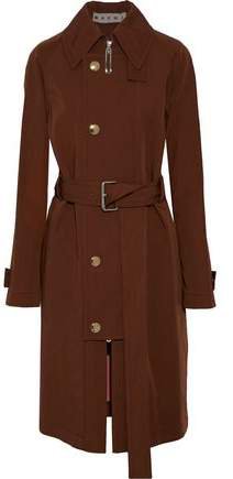 Wool And Cotton-blend Twill Trench Coat