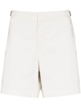 Orlebar Brown Bulldog Chino Shorts 271695 White | Farfetch