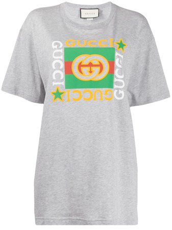 Gucci Oversized Logo t-shirt - Farfetch