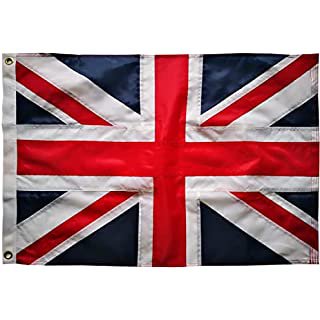 Union Jack British Flag / 2 by 3 Feet / Approximately 60 by 90 Centimetres / with Eyelets / For Outdoor or Indoor Use : Amazon.co.uk: Garden & Outdoors