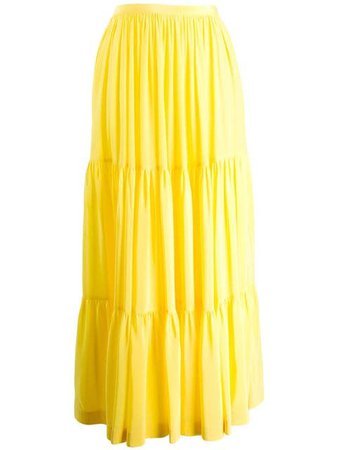 Gianluca Capannolo Panelled Maxi Skirt