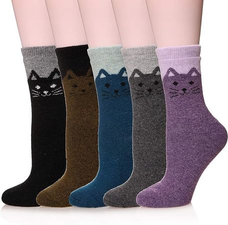 wool cat socks