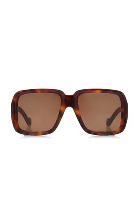 Oversized Circle-Frame Metal Sunglasses By Loewe | Moda Operandi