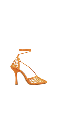 orange shoe
