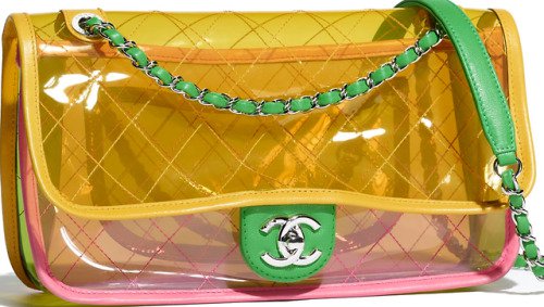 The Fashion of His Love - Chanel S/S 2018 PVC Bags