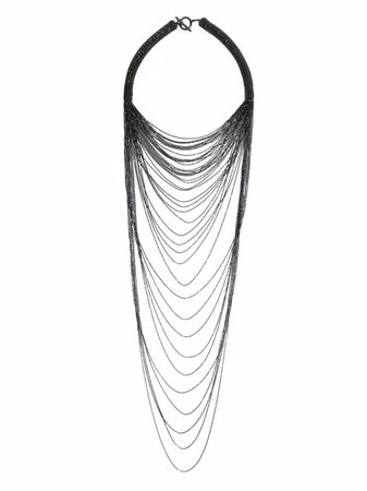 Brunello Cucinelli long beaded necklace