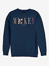 Disney Mickey Mouse Mouse Fashion Crew Sweatshirt