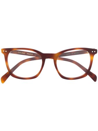 Celine Eyewear two-tone Effect Round Frame Glasses - Farfetch