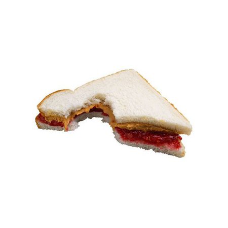 *clipped by @luci-her* Peanut Butter and Jelly Sandwich