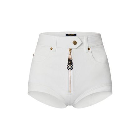 Louis Vuitton: LV Night Denim Mini Shorts