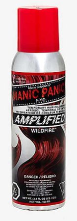manic panic wildfire red hair color spray dye