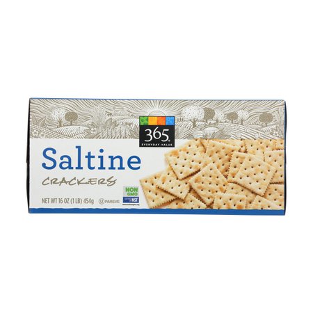 Saltine Crackers, 16 Oz., 16 oz, 365 Everyday Value® | Whole Foods Market