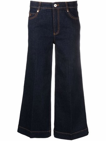 Kate Spade Flared Cropped Jeans - Farfetch