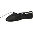 Bloch Women's Dansoft Full Sole Leather Ballet Slipper/Shoe, Black, 7.5 X-Narrow | Ballet & Dance amazon black