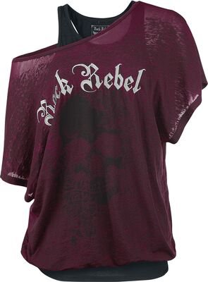 When The Heart Rules The Mind | Rock Rebel by EMP T-Shirt | null