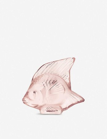 LALIQUE - Fish crystal ornament 5.3cm | Selfridges.com