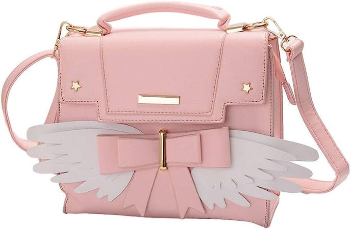GK-O Card captor Kinomoto Sakura Wings Kawaii Japanese Lolita Girls Shoulder Bag Handbag: Handbags: Amazon.com