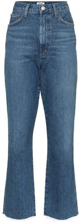 AGOLDE high-waisted kick-flare jeans