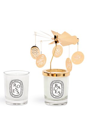 diptyque Baies & Roses Carousel Candle Set ($140 Value) | Nordstrom