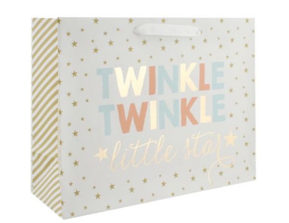 Large “Twinkle Twinkle Little Star” Gift Bag - Spritz