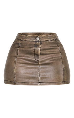 brown short skirt brown skirt brown leather skirt
