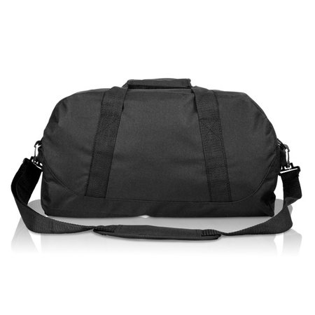 DALIX 18" Duffle Bag Two-Tone Sports Travel Gym Luggage Bag in Black - Walmart.com