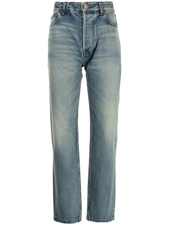 Balenciaga Normal straight-leg denim jeans - FARFETCH