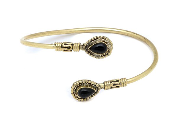 Moon River Bracelet, Onyx – Natalie B. Jewelry