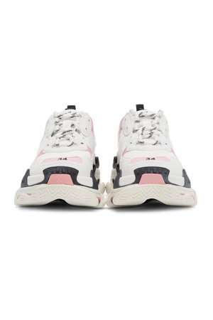BALENCIAGA Pink Triple S Sneakers | SSENSE