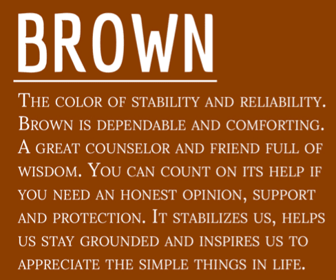 meaning brown