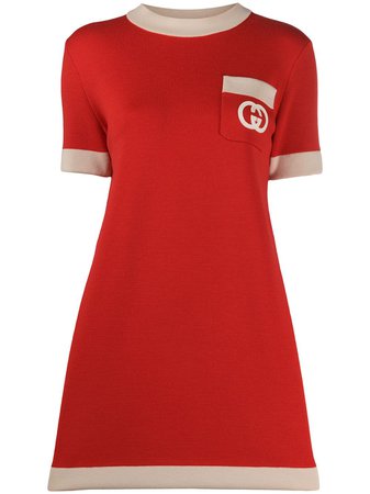 Gucci Gg Mini T-Shirt Dress Ss20 | Farfetch.com