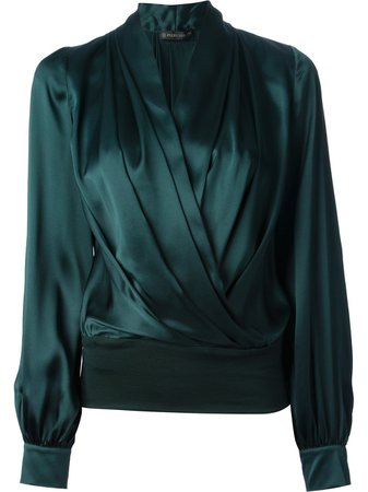 Green Silk Blouse #GG55 – Advancedmassagebysara