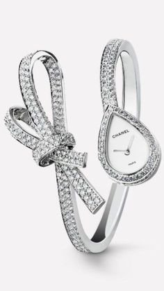 bow diamond watch