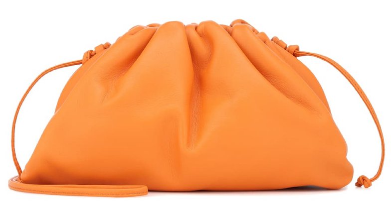 Orange Bottega Veneta The Pouch