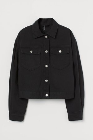 Twill Jacket - Black - Ladies | H&M US